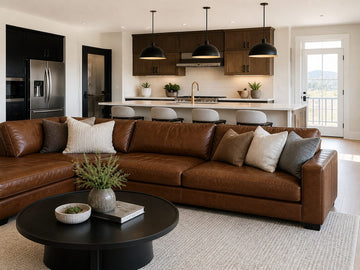 How to Arrange a Sectional in an Open-Concept Calgary Home