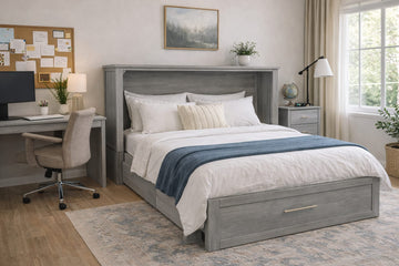 Best Rooms for a Cabinet Murphy Bed. Office. Studio. Guest