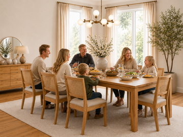 How Dining Tables in Calgary Help Create a Welcoming Home
