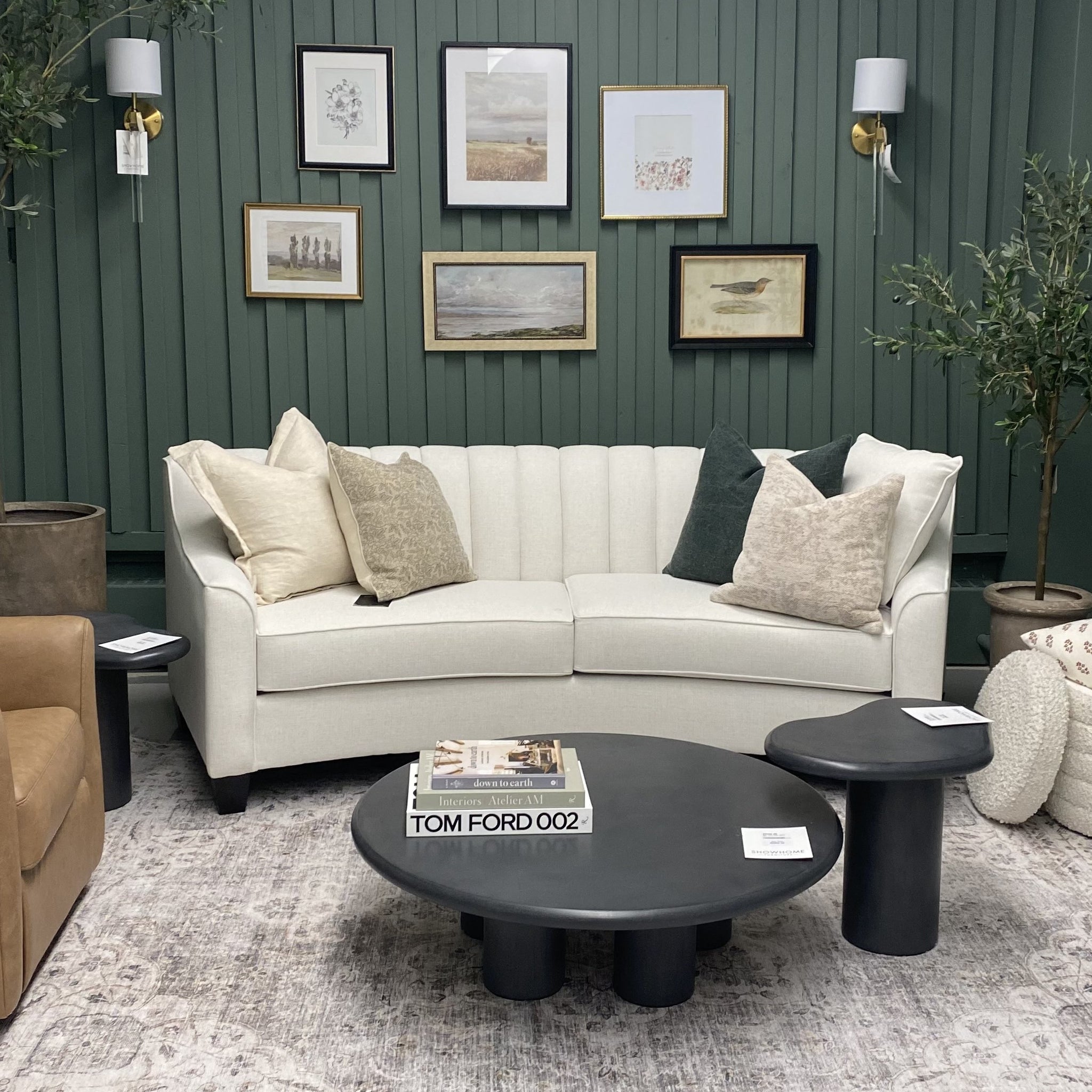 Showhome furniture podcast area