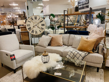 Holiday specials on all furniture and home decor at Showhome Furniture