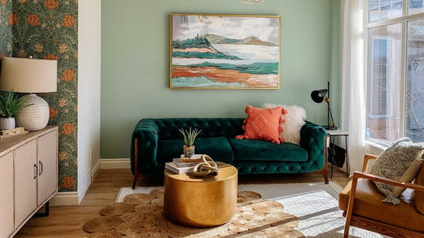 Improving Your Living Room and the Versatility of the Green Sofa