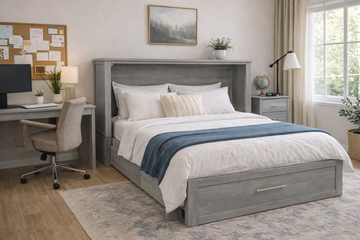 Best Rooms for a Cabinet Murphy Bed. Office. Studio. Guest