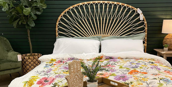 Rattan Headboard Now on Sale at Showhome Furniture