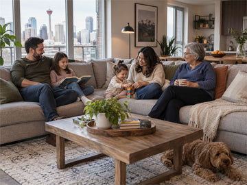 Sectional Couches Calgary: Layouts for Family Time