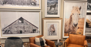 custom canadian art at our Calgary furniture store at North Hill Centre