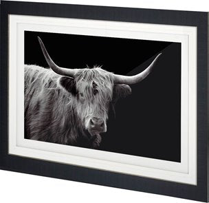 Highland Framed Wall Art Series - Farmhouse Animal Photography Prints