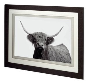 Highland Framed Wall Art Series - Farmhouse Animal Photography Prints