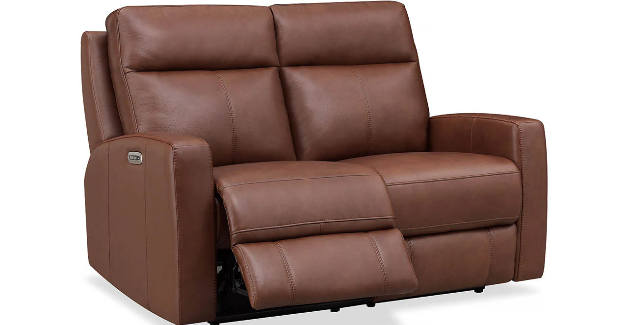 Muskoka Power Leather Zero Gravity Reclining Loveseat - Calgary Furniture Store