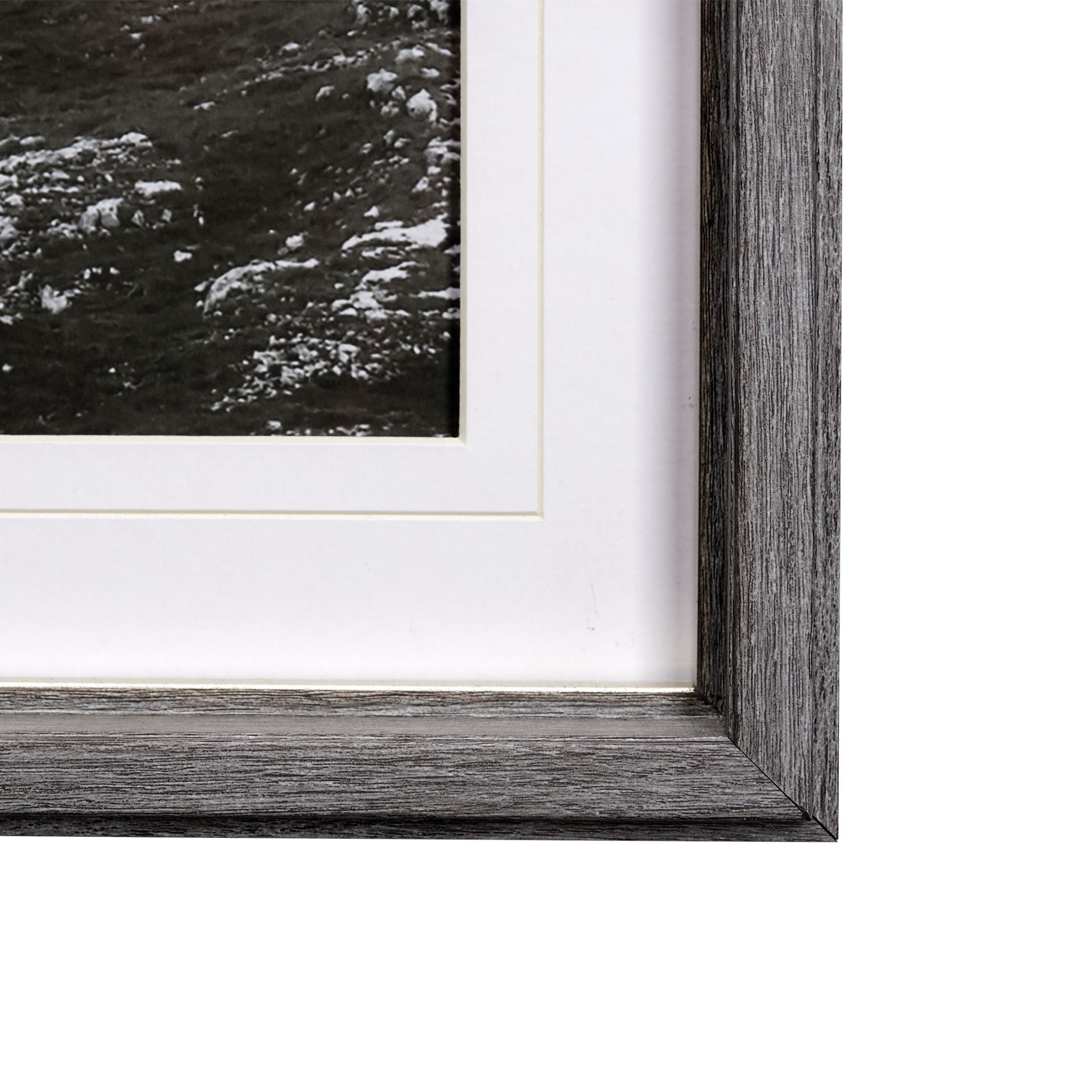 Europe Mountain 1L Framed Photographic Art Print Matted Under Glass