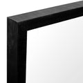 Bristol Black Wood Frame Bathroom Vanity Mirror - Calgary Furniture Store