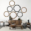 Aramis Octagon Frame Wall Mirror - Calgary Furniture Store
