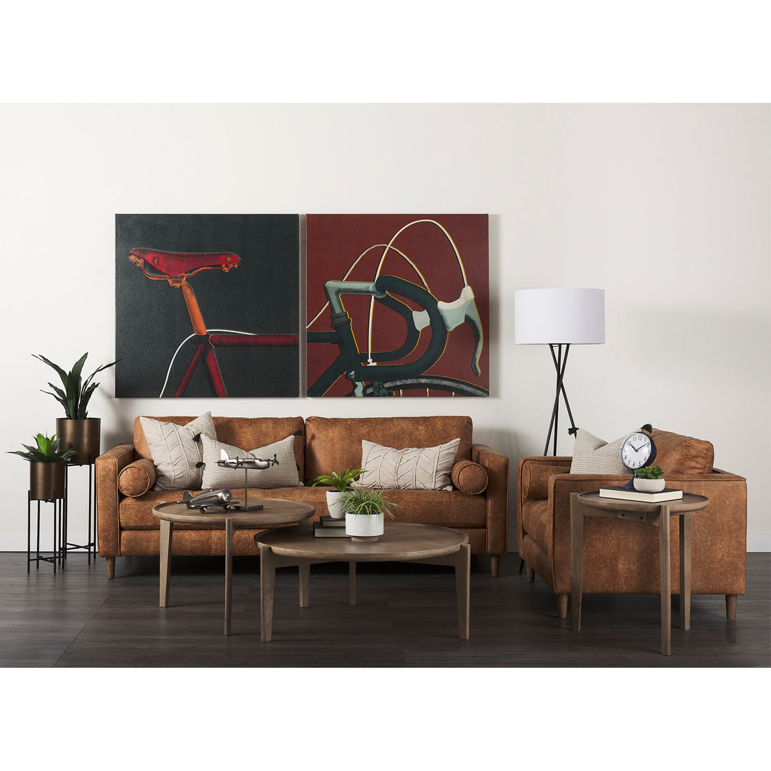 Loretta Faux Leather Chair - Calgary Furniture Store
