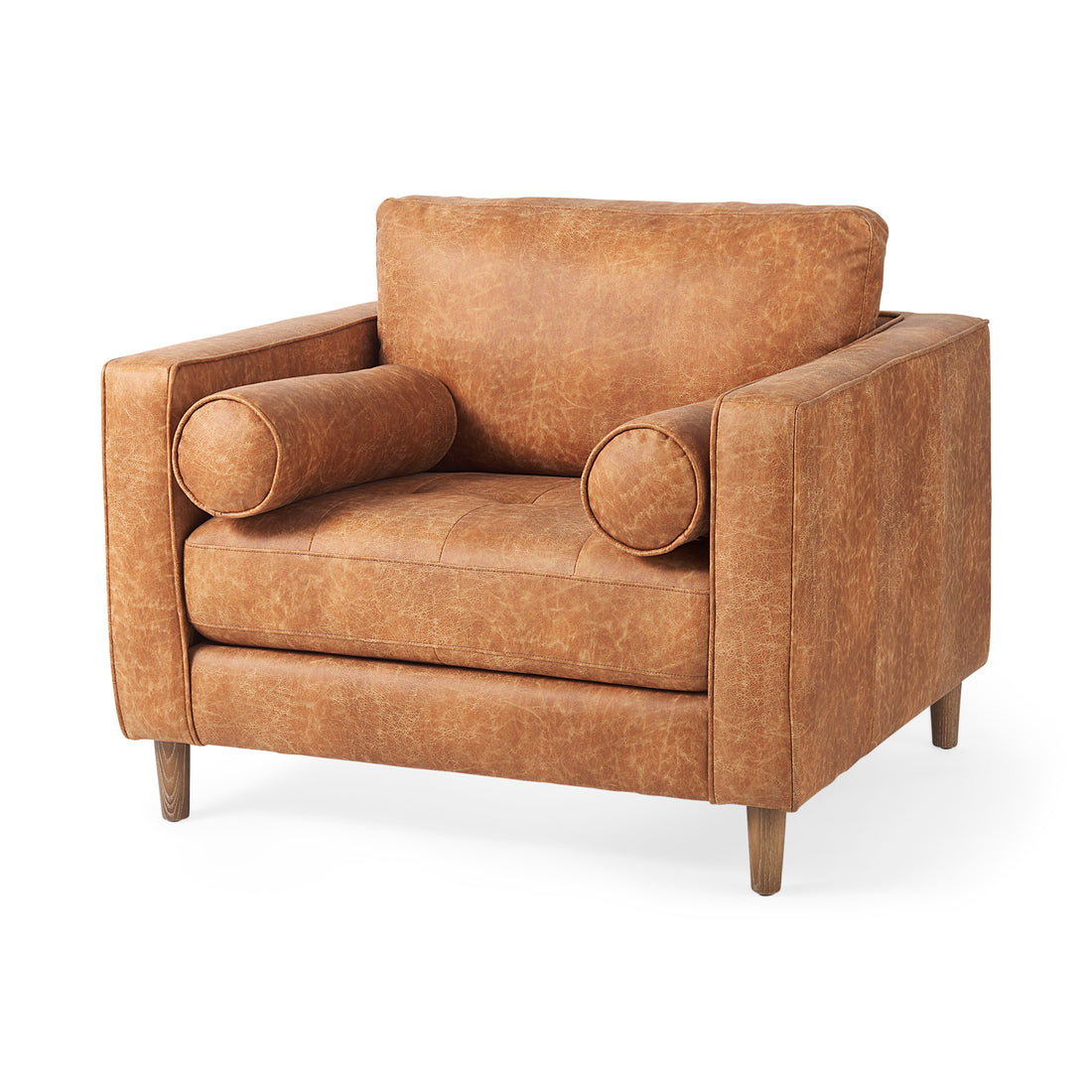 Loretta Faux Leather Chair - Calgary Furniture Store