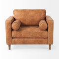 Loretta Faux Leather Chair - Calgary Furniture Store