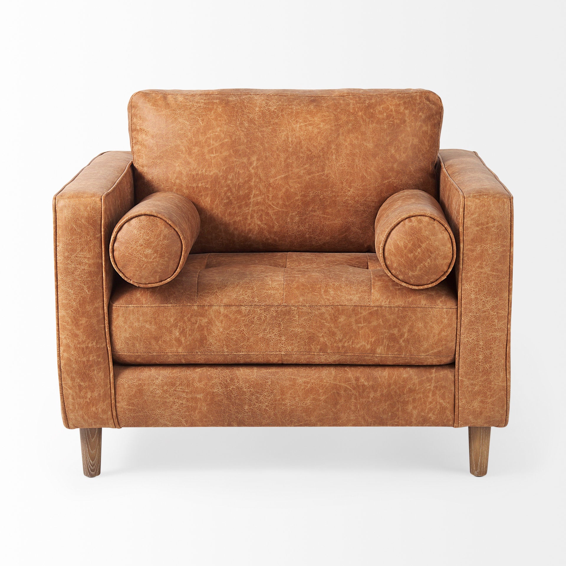 Loretta Faux Leather Chair - Calgary Furniture Store