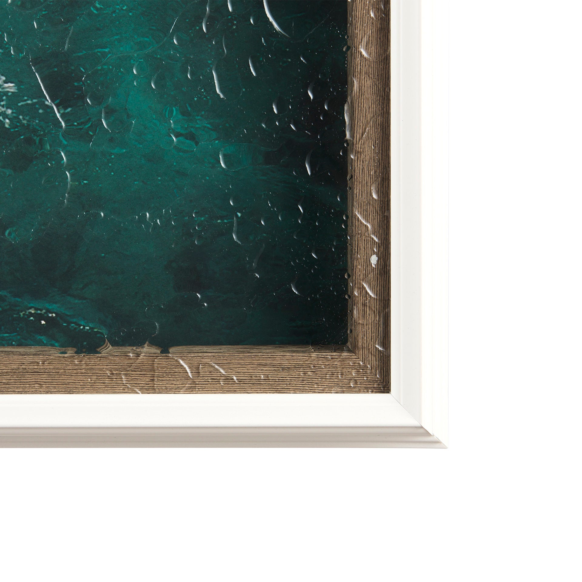 Hobie Sailing Hand-Embellished Textured Framed Photo Art Print