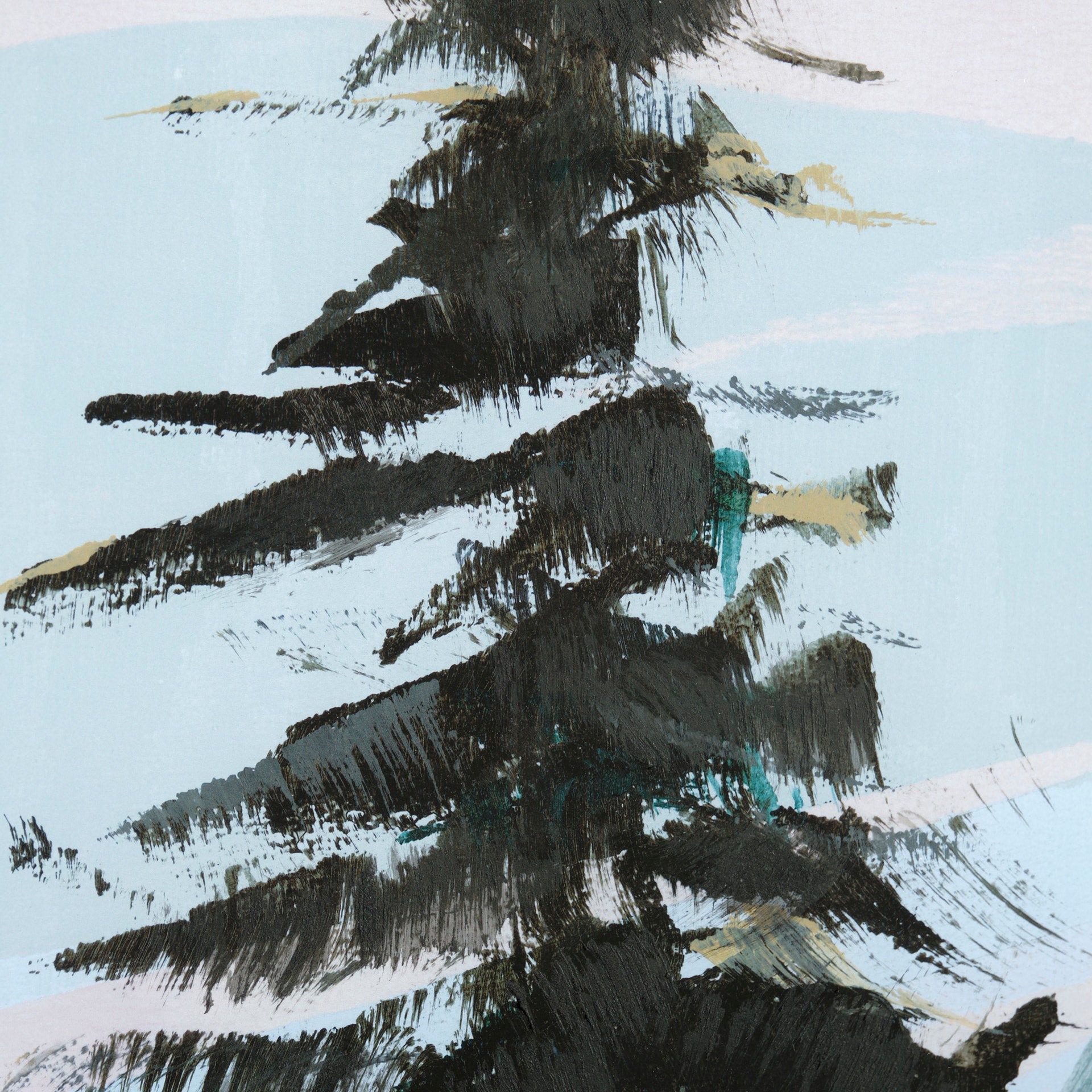 Guardian I Framed Art Print by Jonathan Klassen Hand-Embellished Matted