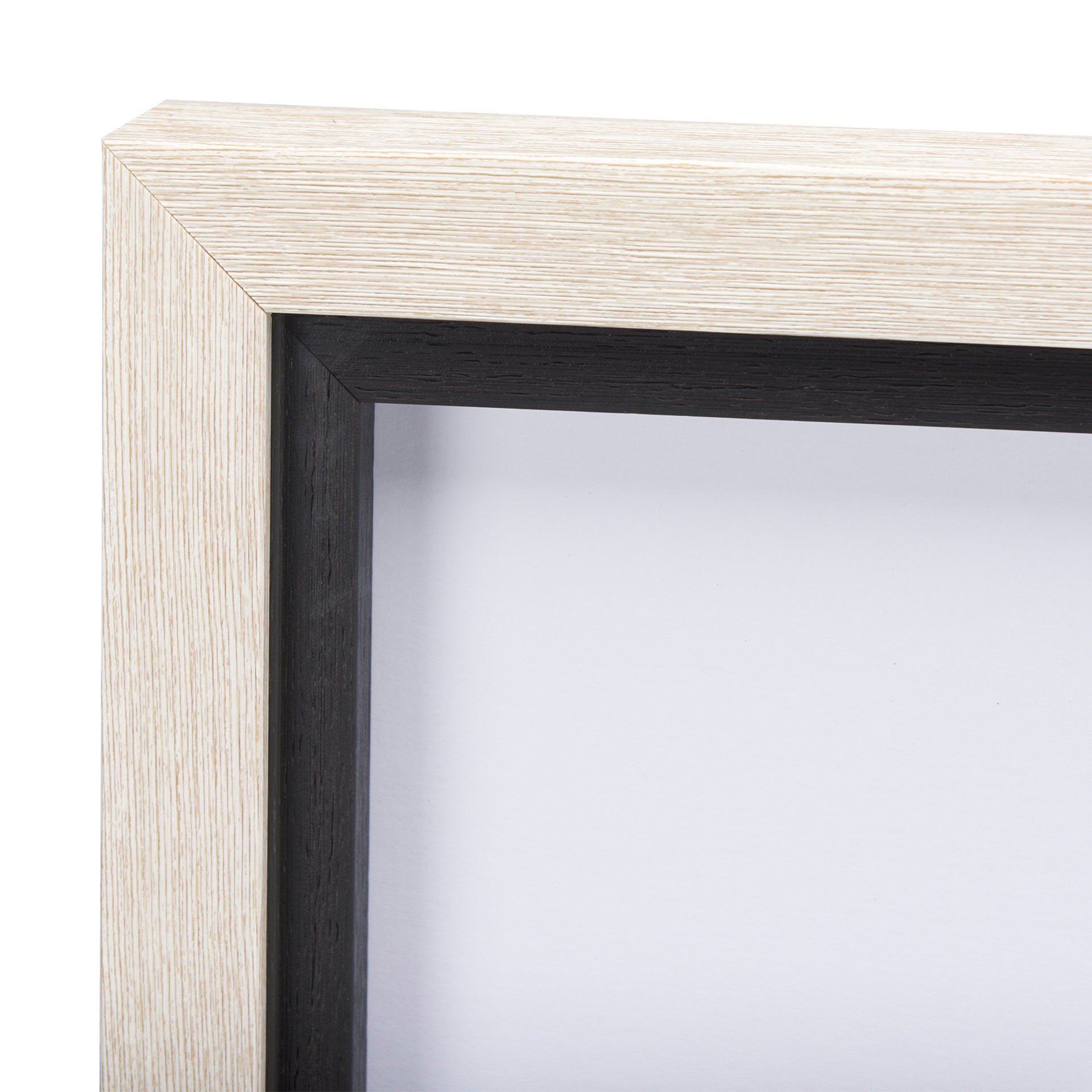 Corridor I Hand Embellished Textured Framed Art Print Matted under Glass - Calgary Furniture Store