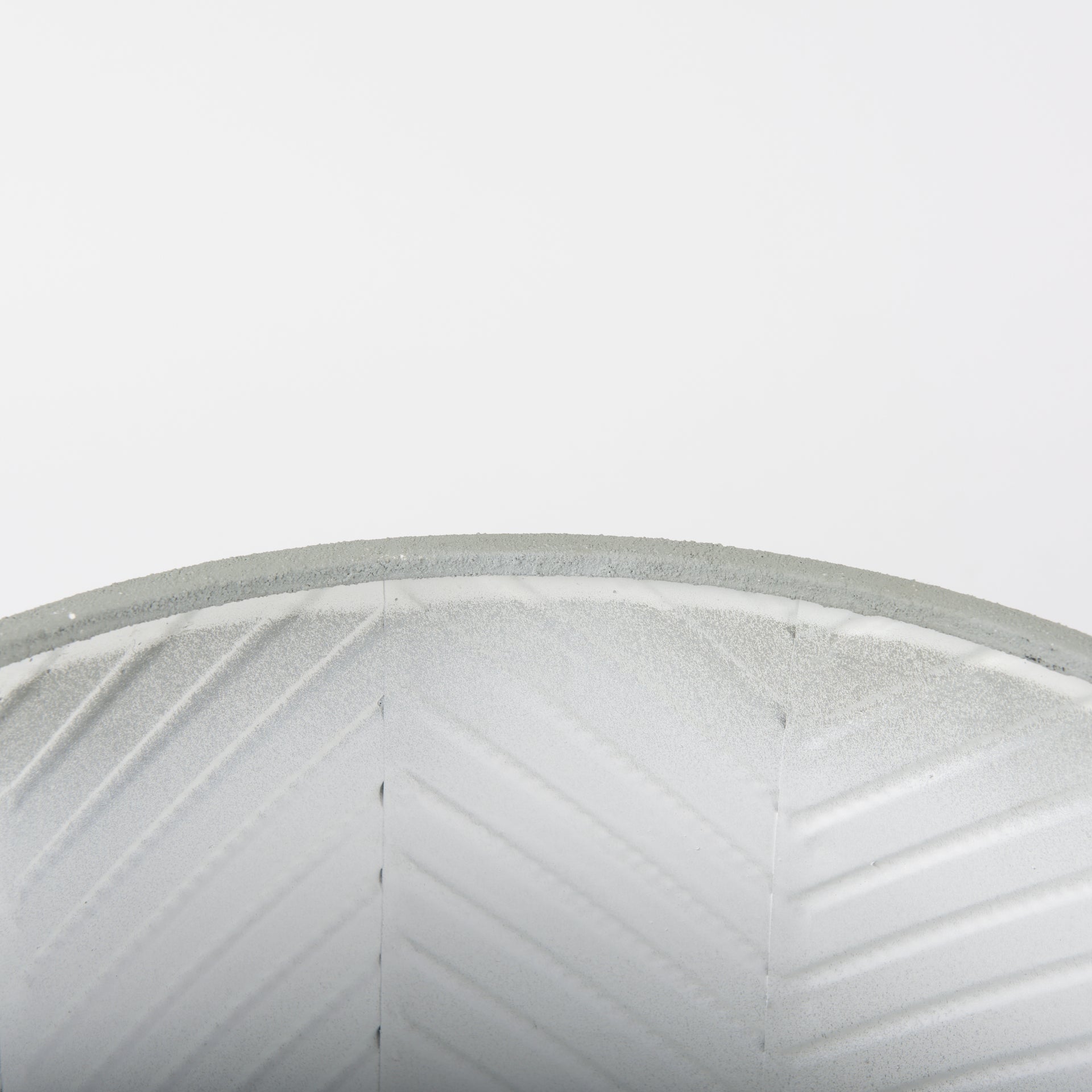 Mabel Set of Two Metal Plant Stands with Green Tops