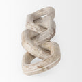 Alix Beige Wooden Link Chain Decorative Object - Calgary Furniture Store