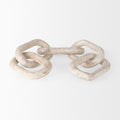 Alix Beige Wooden Link Chain Decorative Object - Calgary Furniture Store