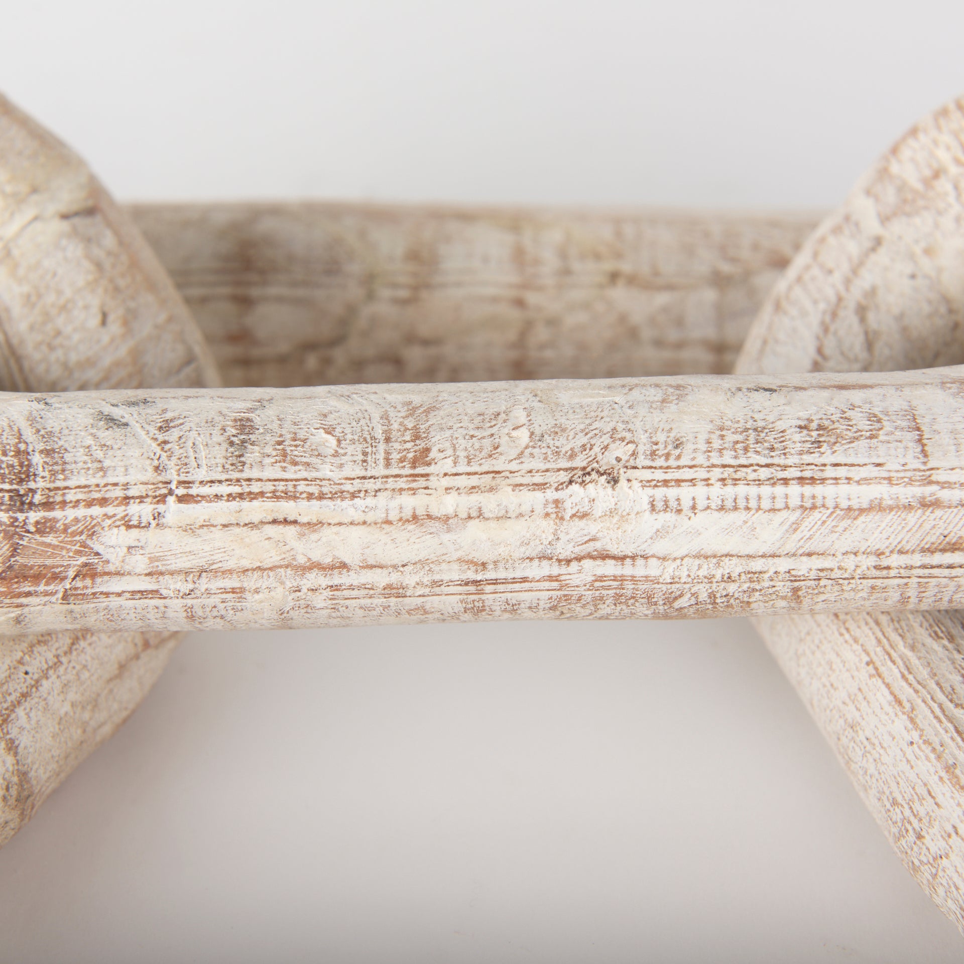 Alix Beige Wooden Link Chain Decorative Object - Calgary Furniture Store
