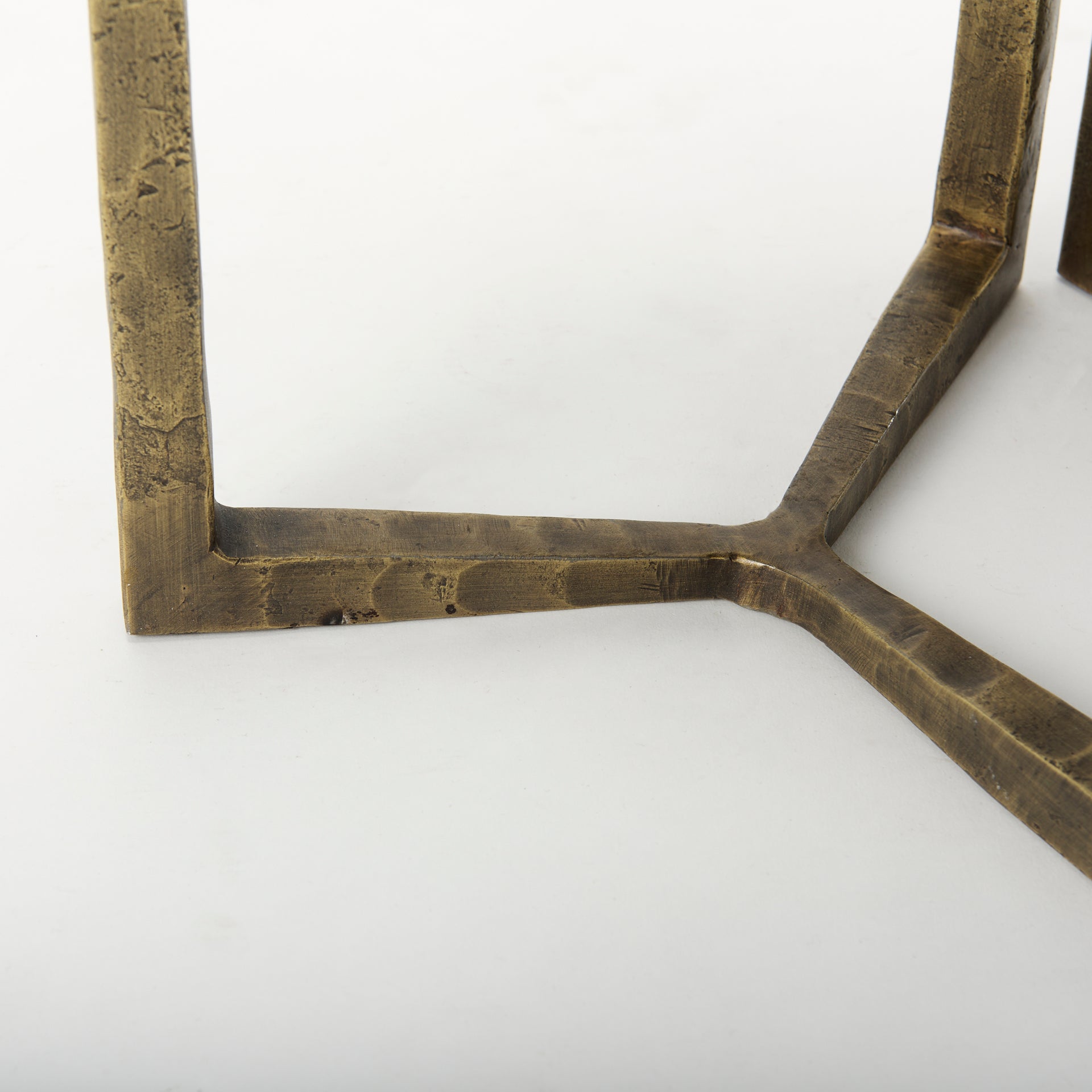 Atticus Black Wood Nesting Accent Tables Set of Two