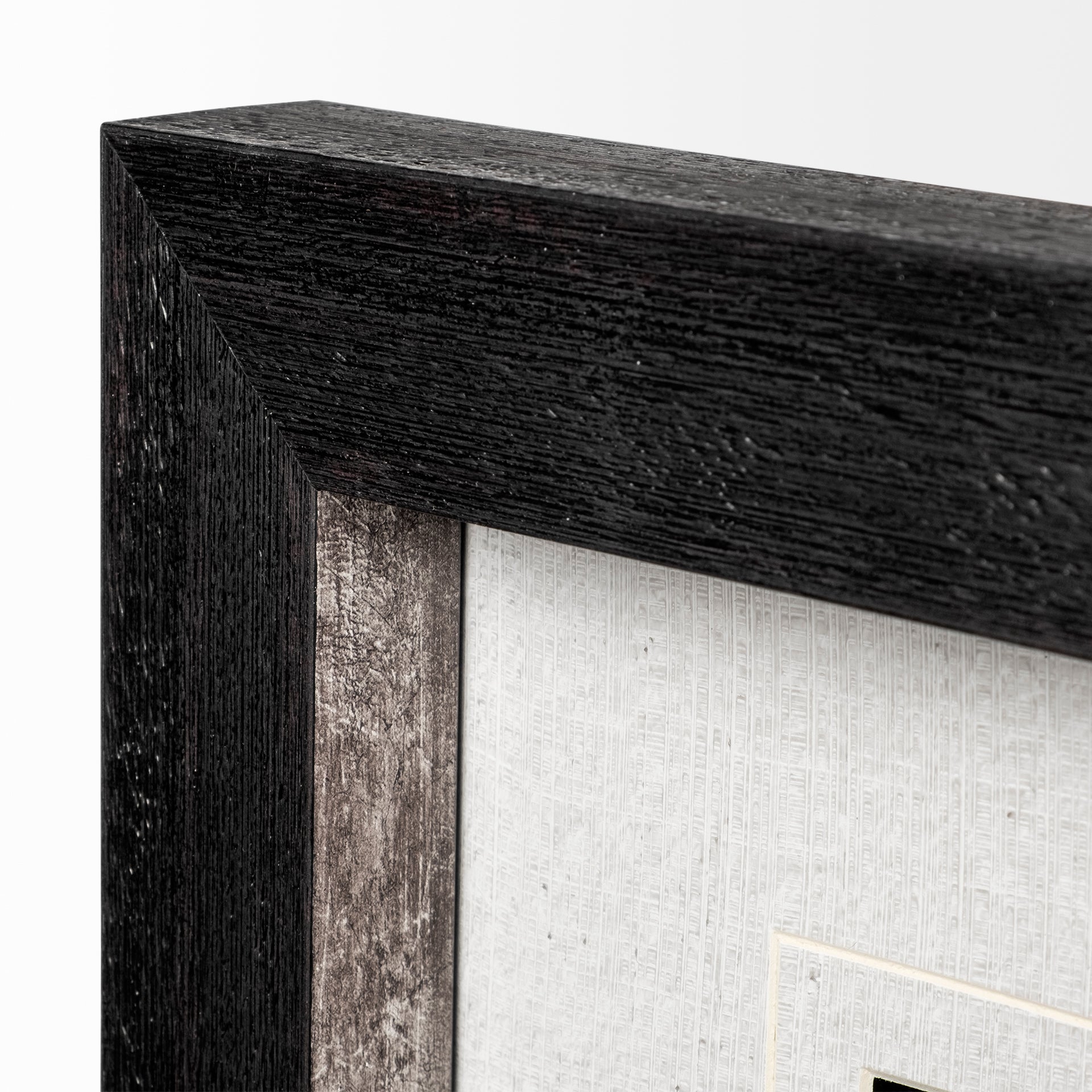 Grand Canyon Packtrain Hand-Embellished Framed Black-and-White Photo Print