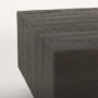 Hayden Dark Brown Wood Rectangular Coffee Table - Calgary Furniture Store