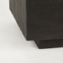 Hayden Dark Brown Wood Rectangular Coffee Table - Calgary Furniture Store