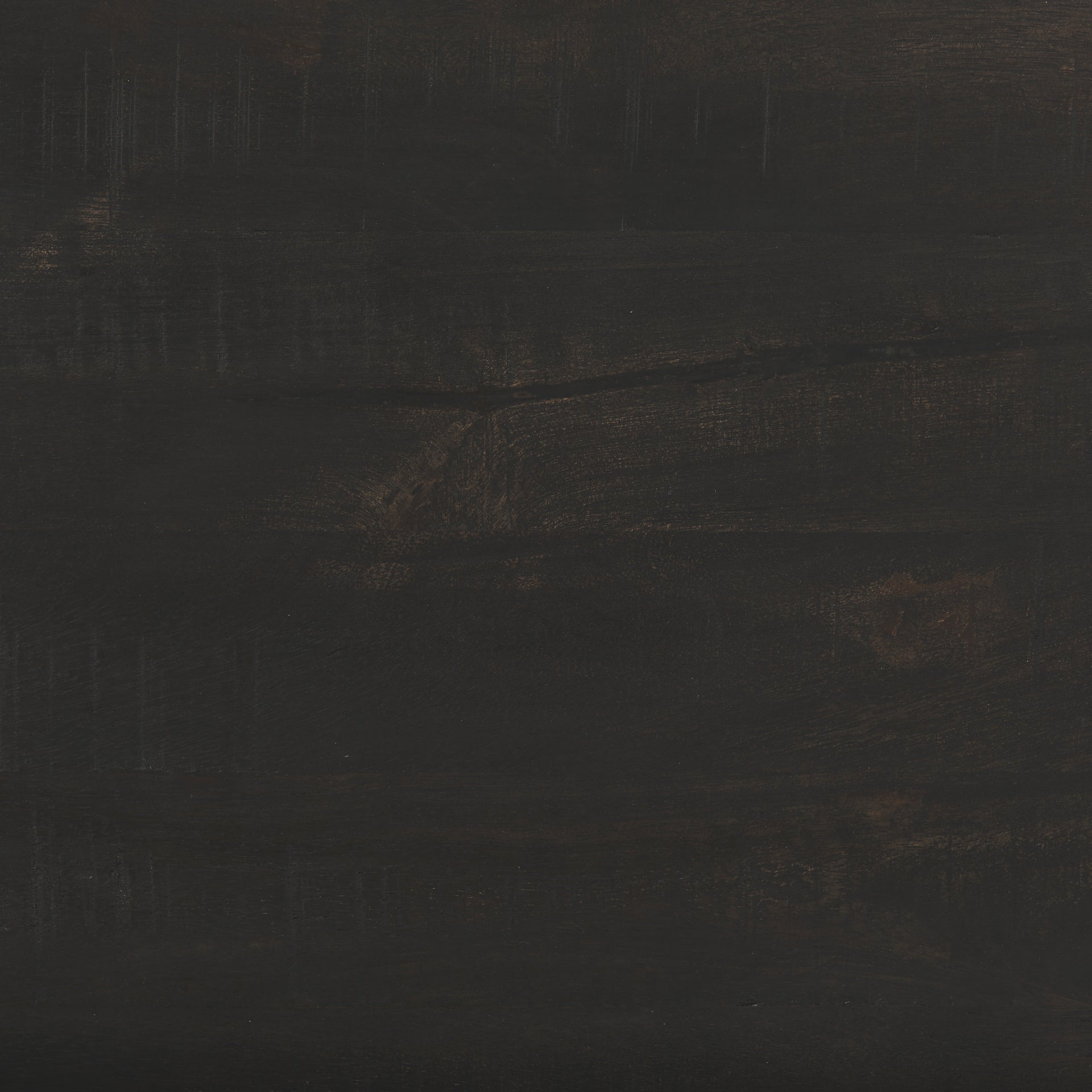 Hayden Dark Brown Solid Mango Wood Rectangular Floating Coffee Table