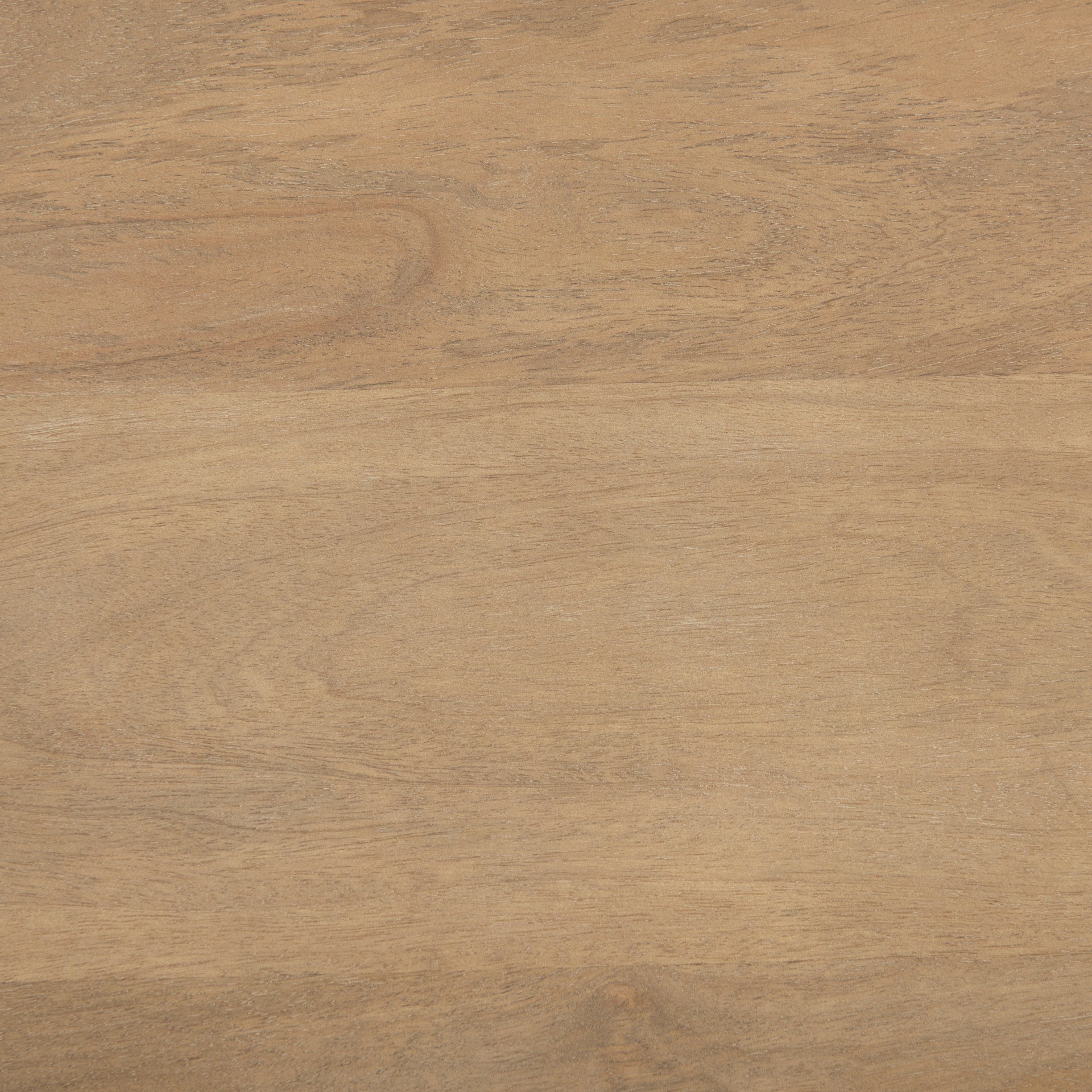 Evelyn Solid Mango Wood Oblong Coffee Table Light Brown Finish