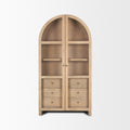 Suri Arched Curio Cabinet - Calgary Furniture Store