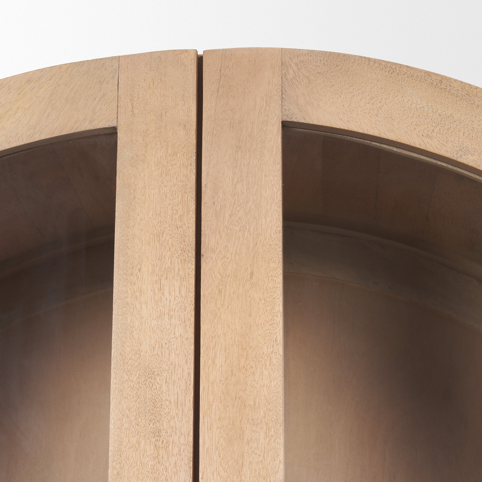 Suri Arched Curio Cabinet - Calgary Furniture Store