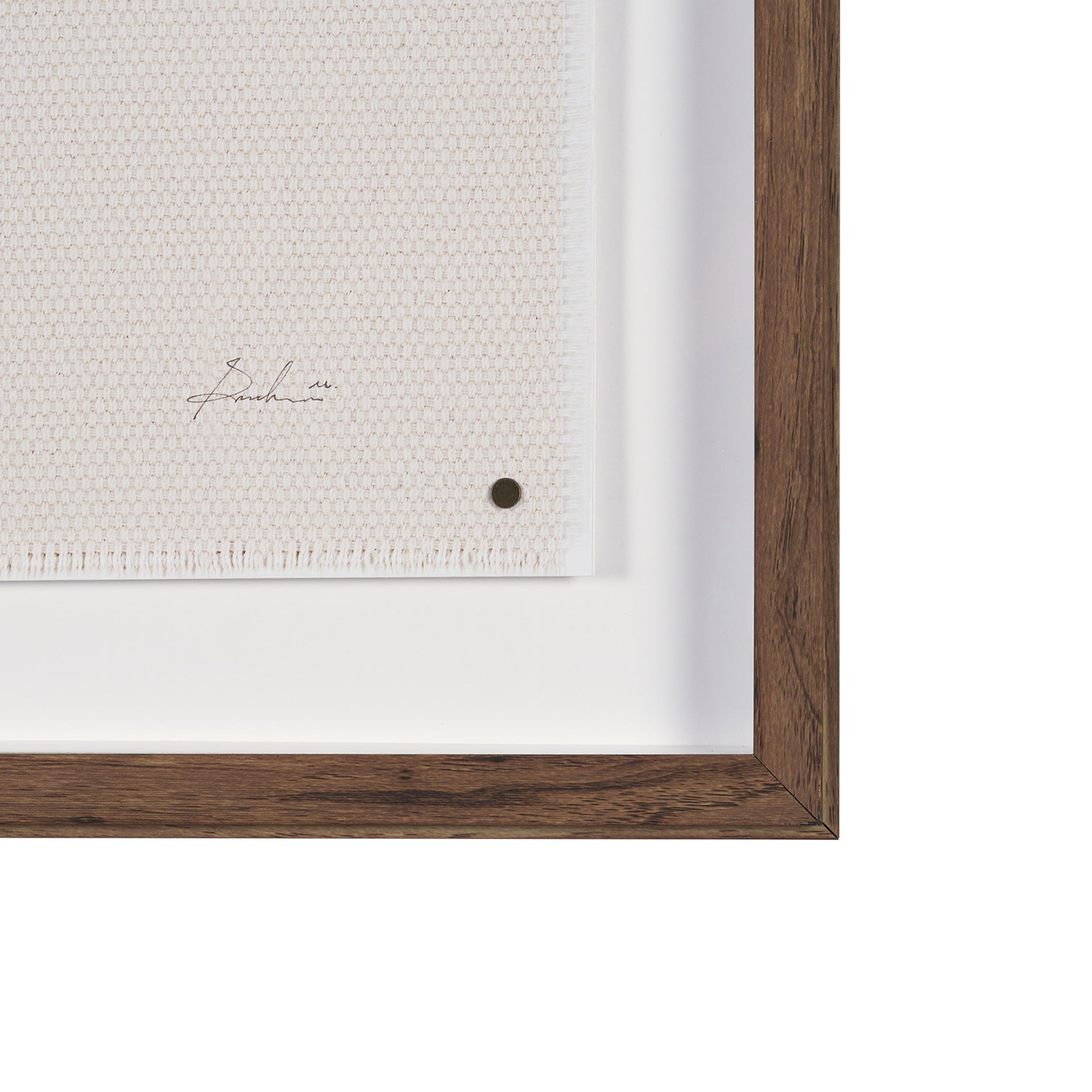 Floral Impressions I Hand‑Embellished Framed Watercolor Print Under Glass