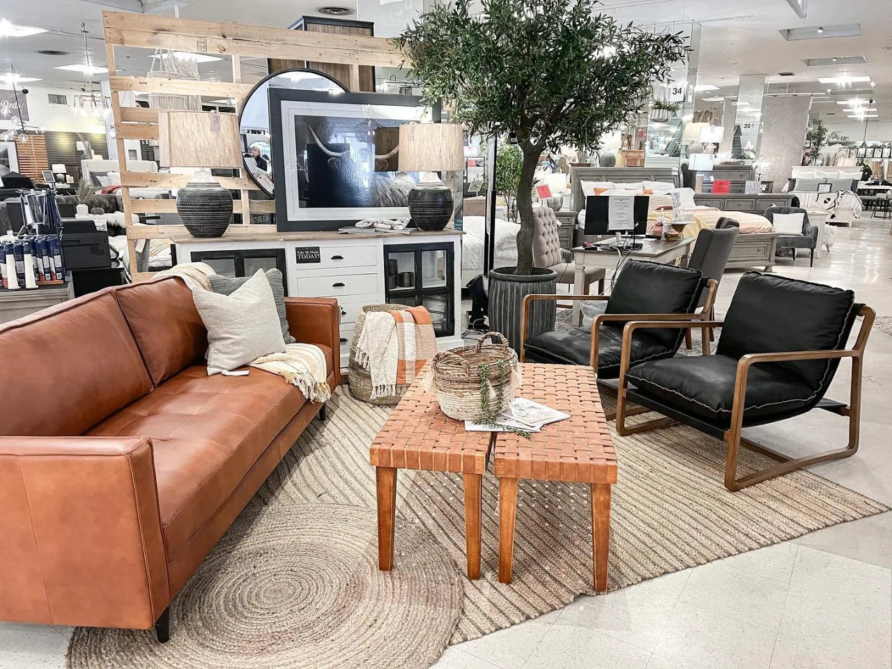 Relax Leather Accent Chair | Calgary Furniture Store