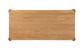 Post Large Table Large Natural Oak - Calgary Furniture Store
