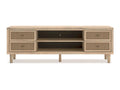 Cielden XL TV Stand w/Fireplace Option - Calgary Furniture Store