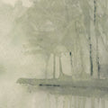 Over At The Lake by Mercana Studio a Hand Embellished Framed Art Print Matted under Glass - Calgary Furniture Store