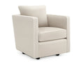 2050 Custom Fabric Swivel Chair in Calgary in a white background 