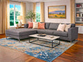 2089 Fargo Custom Sectional Dark Grey