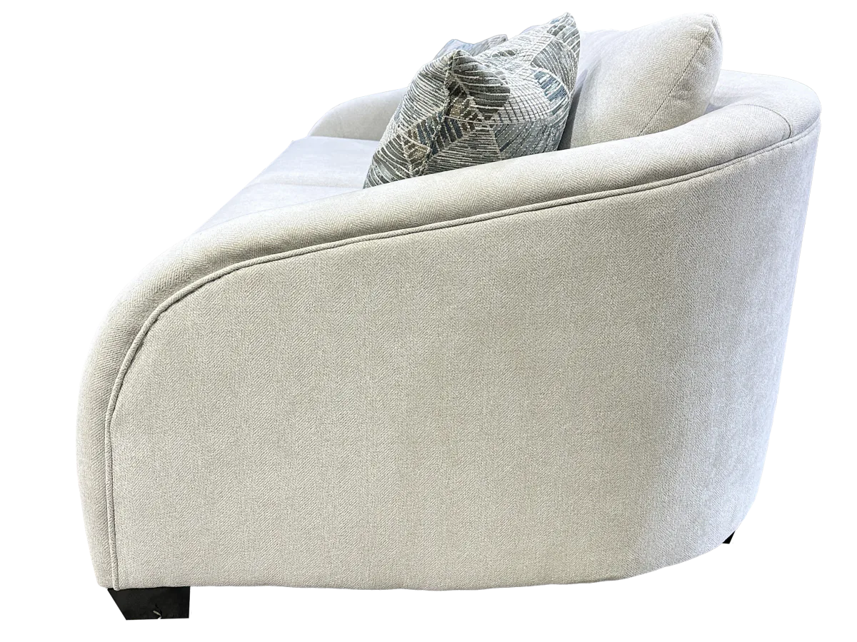 Lila Modern Deep-Seat Sofa with Plush Cushions and Pillows