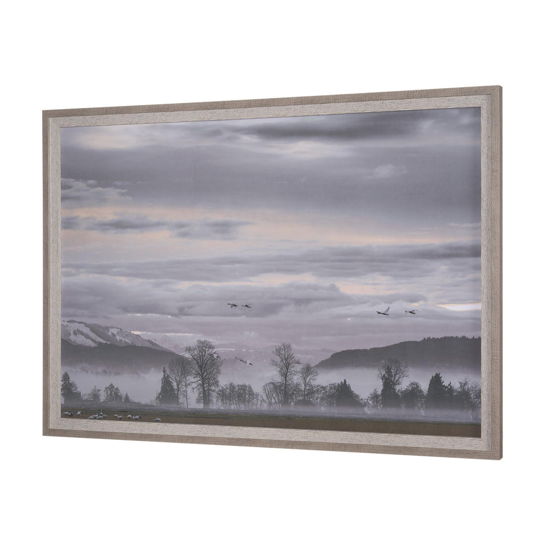 Cool Change by Nancy Crowell a Hand Embellished Framed Photo Art Print Matted under Glass - Calgary Furniture Store