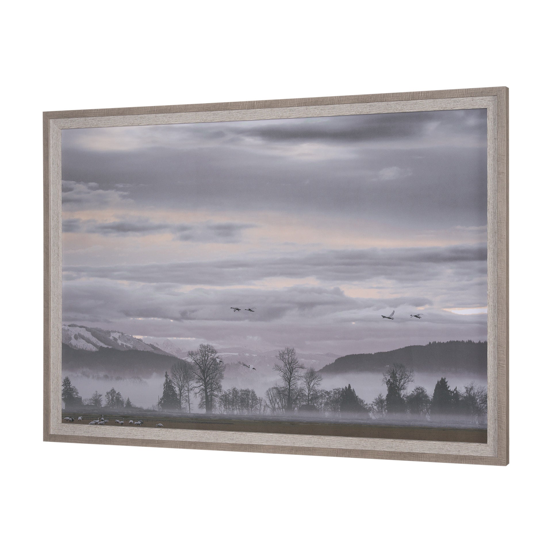 Cool Change by Nancy Crowell a Hand Embellished Framed Photo Art Print Matted under Glass - Calgary Furniture Store