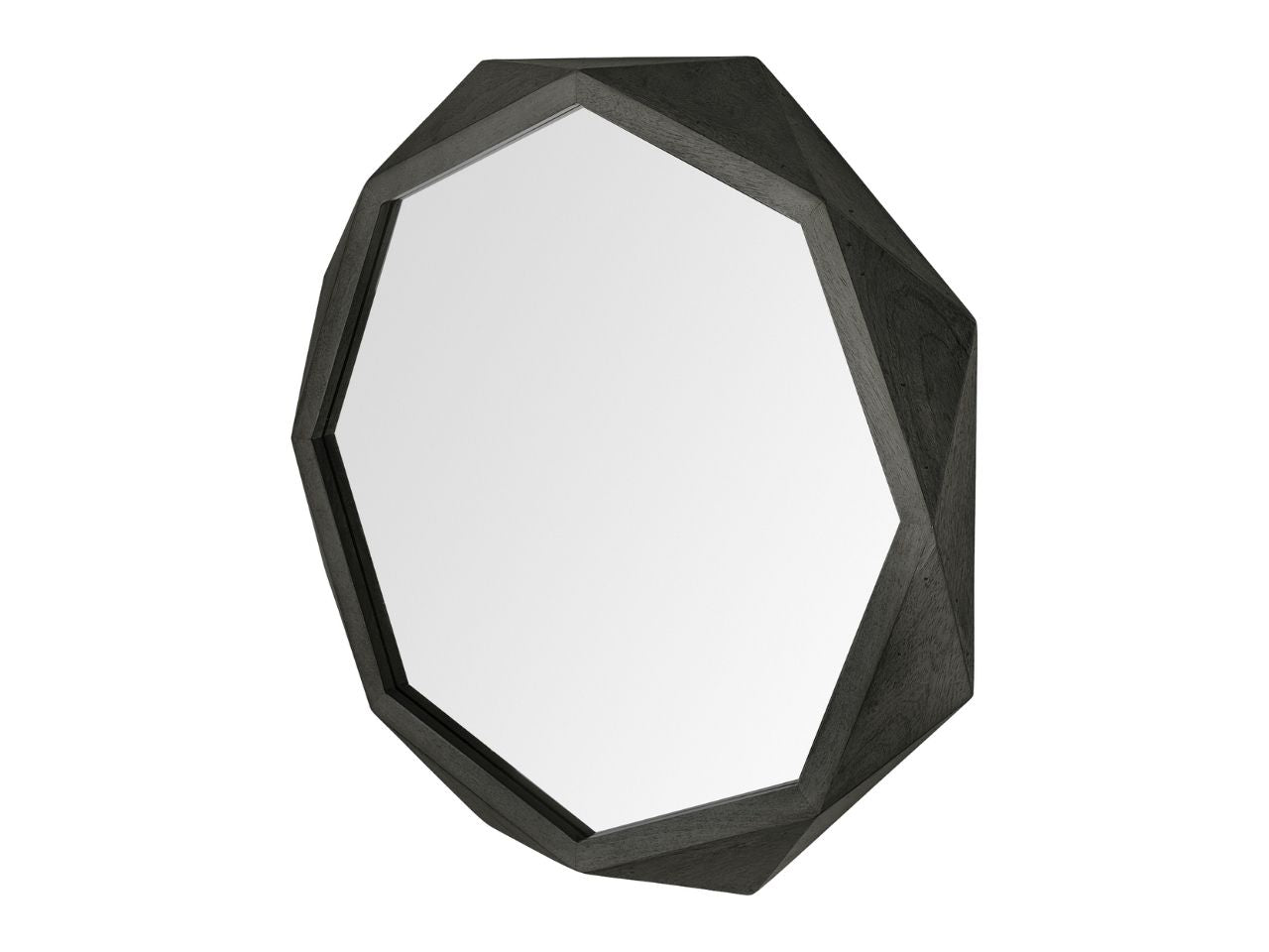 Aramis Octagon Frame Wall Mirror - Calgary Furniture Store
