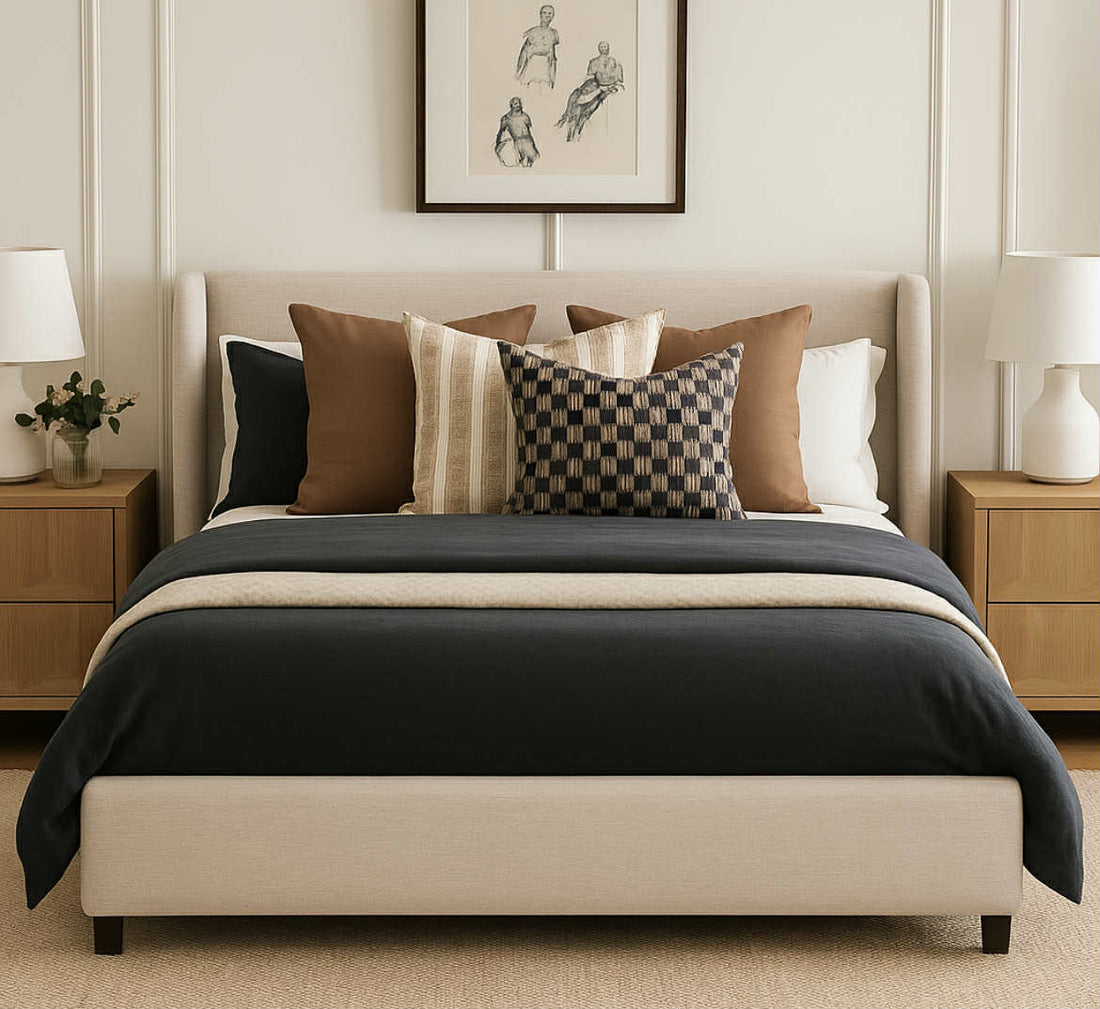 Abby Bed 60" 🇨🇦 Custom Made - Calgary Furniture Store
