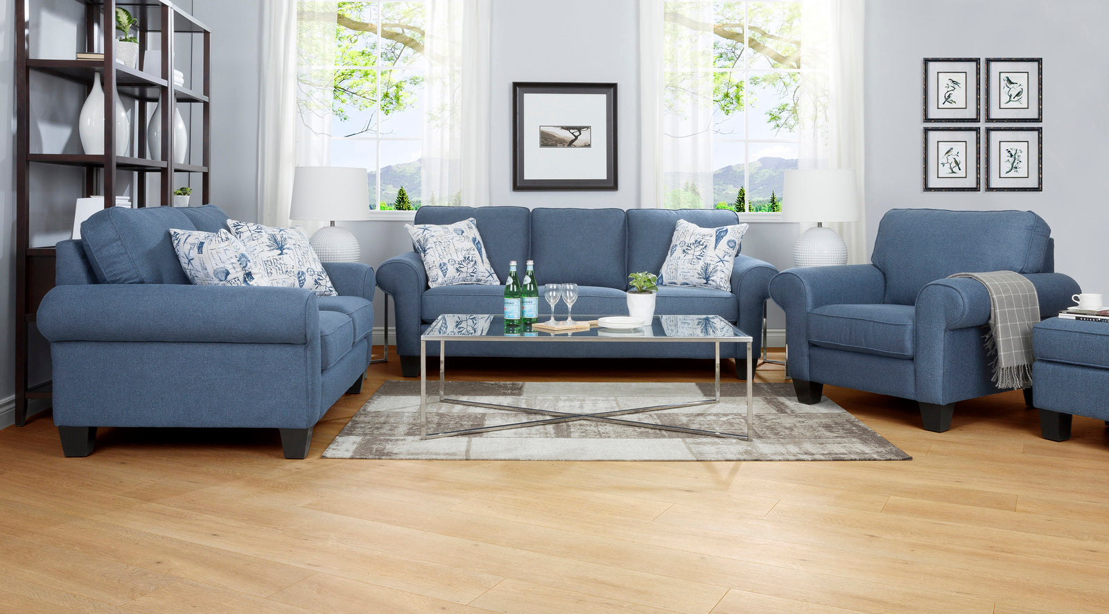 🇨🇦 2323 Custom Fabric Sofa | Calgary Furniture Store
