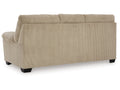 SimpleJoy Corduroy Sofa, Casual Contemporary 3-Seater with Plush Cushions