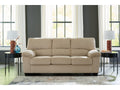 SimpleJoy Corduroy Sofa, Casual Contemporary 3-Seater with Plush Cushions
